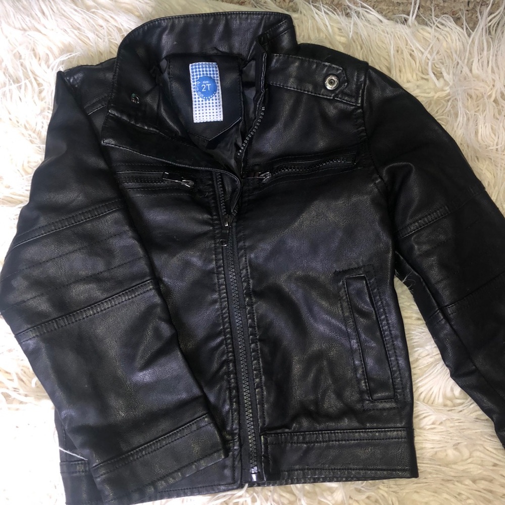 Kids Leather Jacket boy or girl